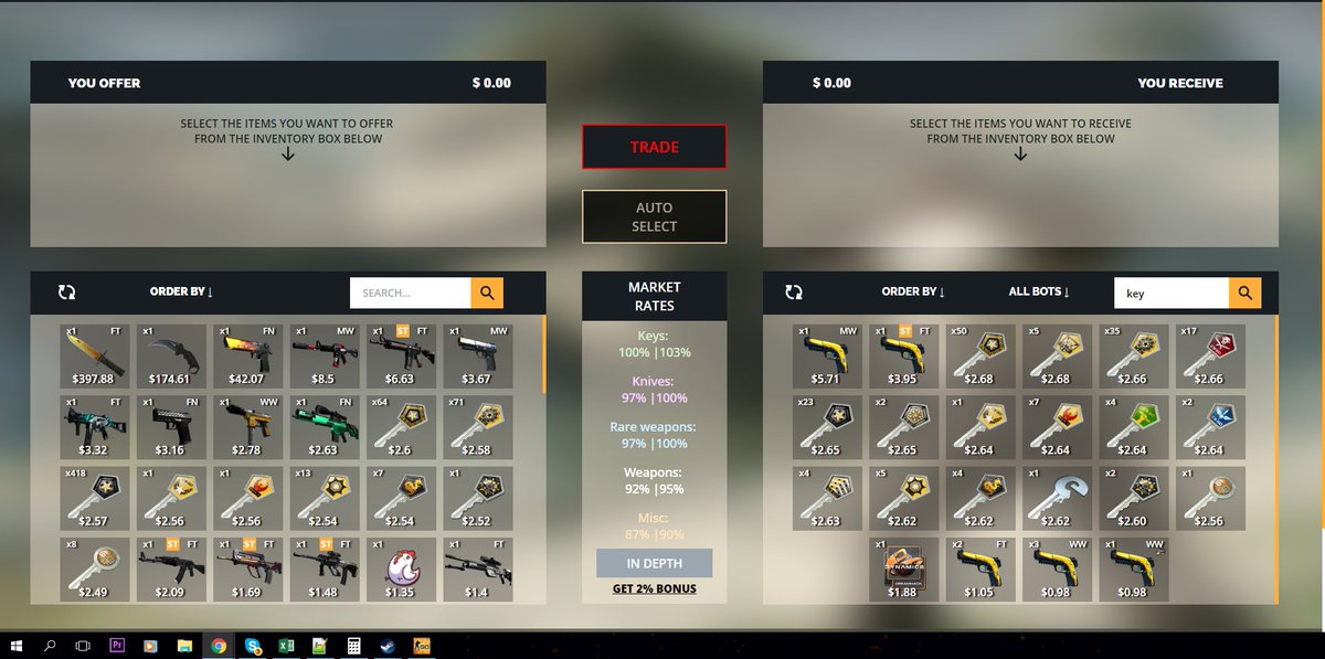 close enough, welcome back 2016 csmoney