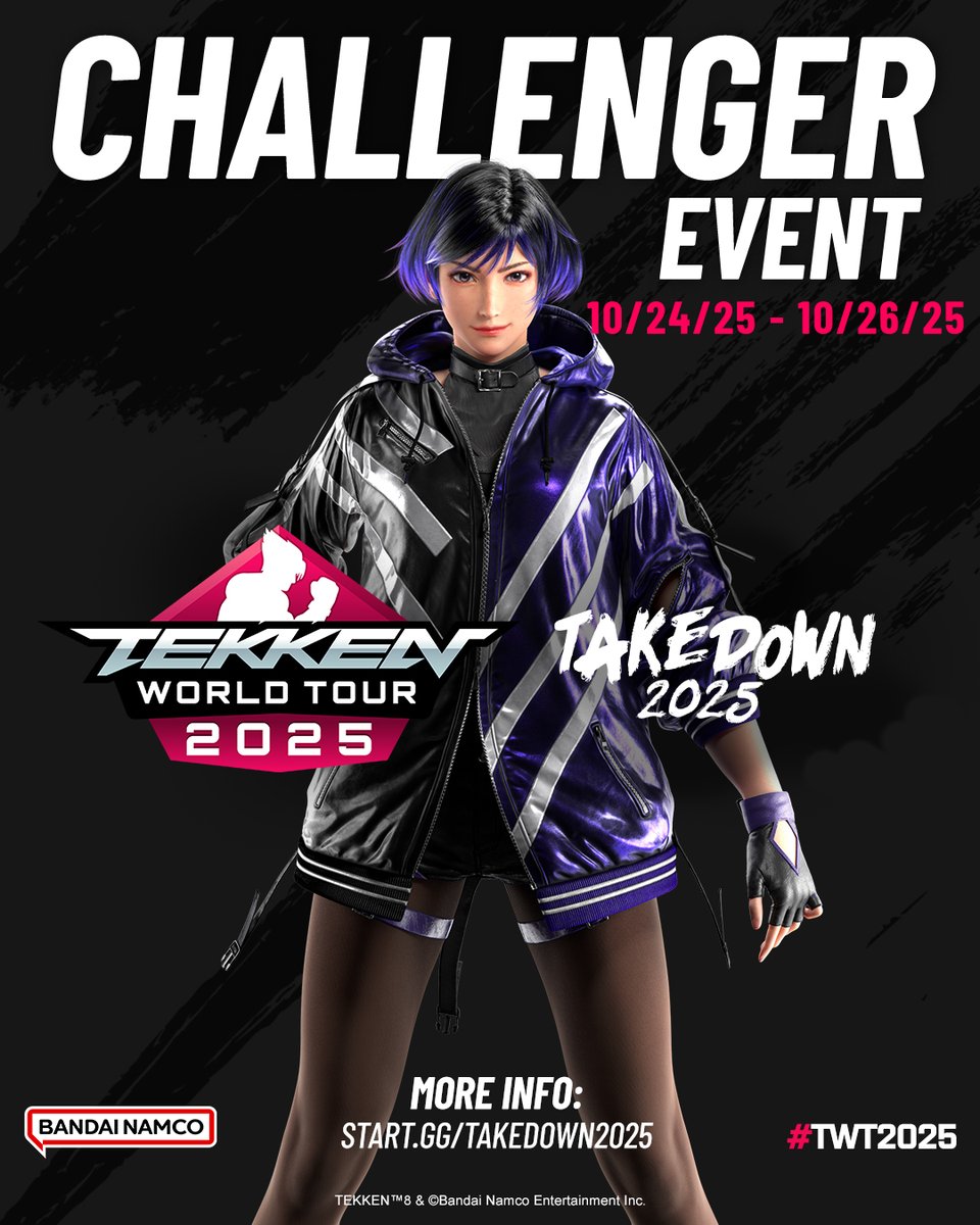 The battle rages on!
Get ready for another highly anticipated #TWT2025 Challenger Event!

TAKEDOWN 2025
📌Pakistan
🗓️ : October 24 - 26

📺Tune in for the Streams!
twitch.tv/baaz_gg
youtube.com/@baazgg 

More Info: start.gg/takedown2025