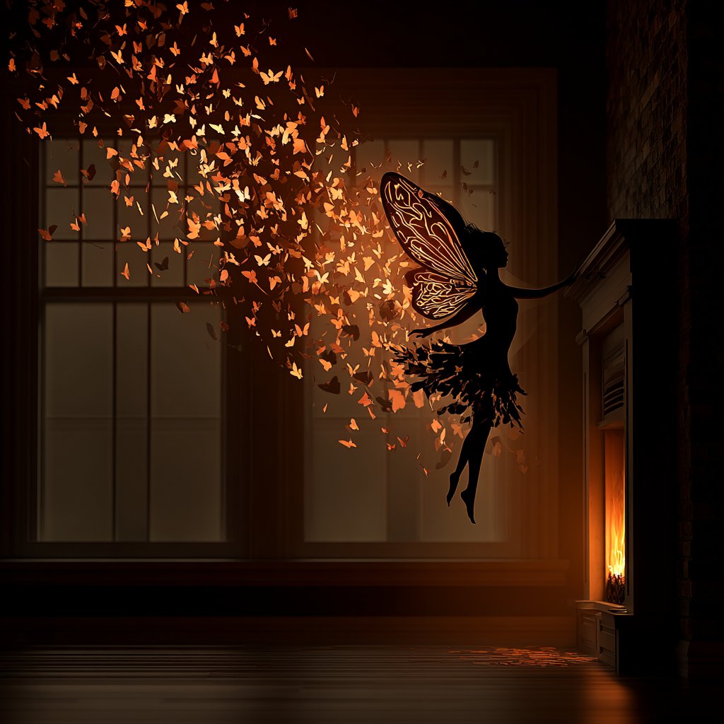 XpFlower's tweet image. Thank you, here are some fire place fairy images for your time
