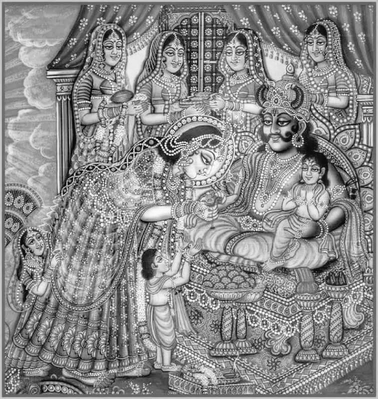 सूर्य पुत्र यमराज और सूर्य पुत्री यमुना ने भाई दूज की शुरुआत की थी 
यमुना ने प्रेम से तिलक कर भोजन कराया।
प्रसन्न होकर यमराज ने वर दिया 
जो बहन आज के दिन अपने भाई का तिलक करे, उसे अकाल मृत्यु का भय न हो।
भाई दूज की हार्दिक शुभकामनाए!🙏
#BhaiDooj #HappyBhaiDooj 
#BhaiDoojSpecial