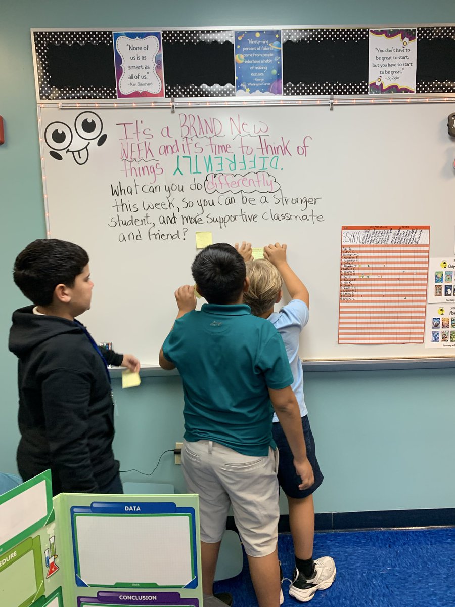💬 This week’s Monday Morning Meeting was all about doing things differently! I loved listening to our leaders’ voices as they shared ways to become stronger students and more supportive classmates and friends. 💛 #StudentVoice #MondayMotivation #Leadership <a href="/TommieBarfield/">Tommie Barfield</a>