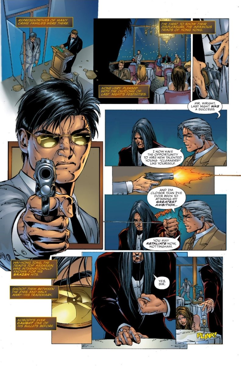 DailyTurnerArt's tweet photo. Witchblade #2 pgs 10 (1995), inks by D-Tron, Larry Welch, John Dirito, and Jose Guillen, colors by J.D. Smith and Nathan Cabrera, letters by Dennis Heisler
@TopCow #Witchblade #IanNottingham #KennethIrons #MichaelTurner https://t.co/C37EeWmAWW