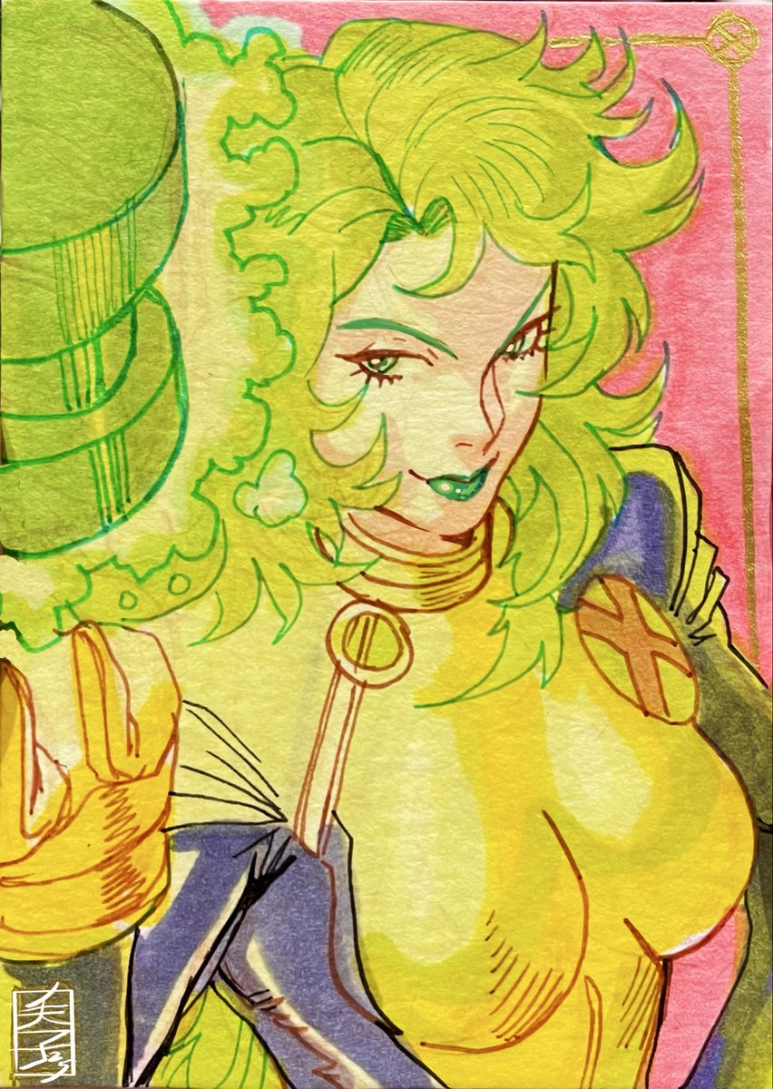 acecore2kx's tweet image. Xmen Polaris artist sketch card
Ink and Olo markers on Bristol 

#xmen #polaris #tradingcards