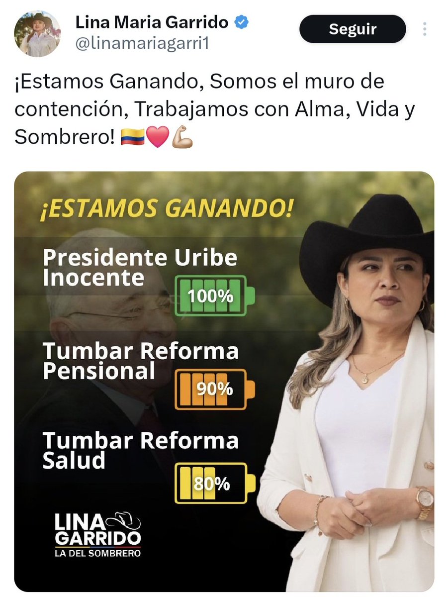 Aquí los únicos que ganan son los mafiosos, los impunes y los que jamás piensan en el bienestar del pueblo y sólo piensan en enriquecerse y en ganar elecciones.

A esta malnacida le queda bien el apodo de mascota del uberrimo.

<a href="/linamariagarri1/">Lina Maria Garrido</a>, usted asquea a mucha gente.