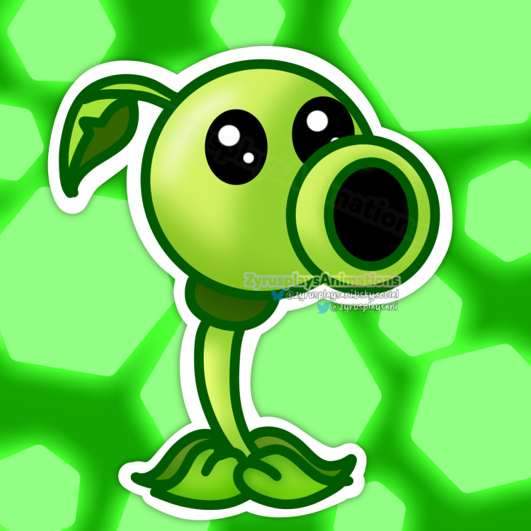 zyrusplaysani's tweet image. PvZ2 Peashooter.

(Drew right before I took the periodical exam and entirely forgotten this.)

#plantsvszombies #pvzfanart
