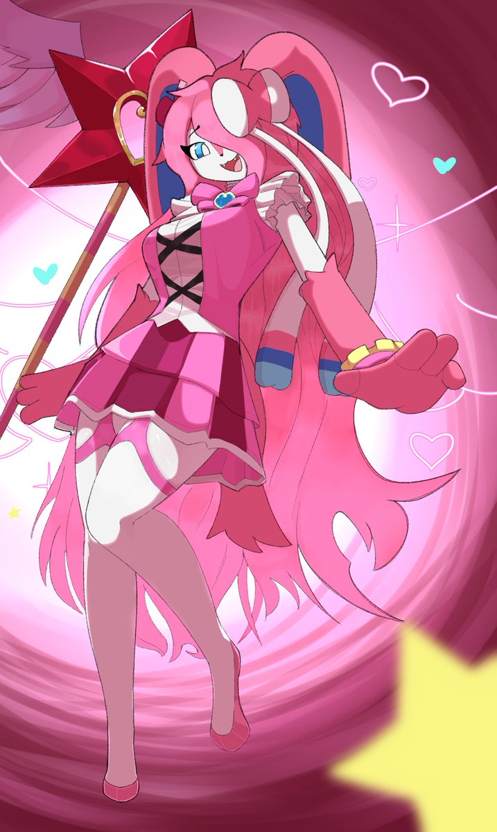 EnternodeCS's tweet image. So I was looking for a cute outfit for Halloween, and found this! It&apos;s cute, it&apos;s sparkly, and it makes me feel so energetic and ready-to-go! I feel like I could take on an army of monsters in the name of love!~

(By @nubernaut &amp;lt;3)