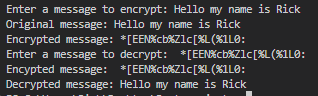 ArghaPatra22926's tweet image. Python encryption program #tech #CONNECT #DevCommunity #Python