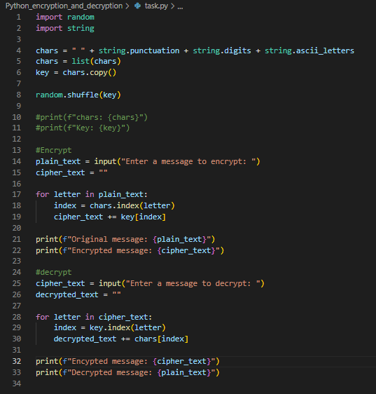 ArghaPatra22926's tweet image. Python encryption program #tech #CONNECT #DevCommunity #Python