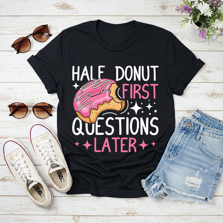 ambeyaxiv's tweet photo. This is my new halfdonut tshirt design #halfdonut #tshirt #design #usa #uk #german #america #canada #halfdonutgraphic #funnydonuttshirt #cutedessertillustration #donutlovergraphic #sweetsnackvector #donuthumorart #dessertclipart #bakeryvectordesign #donutquotetshirt #pastryvector https://t.co/ihlEttkPbo