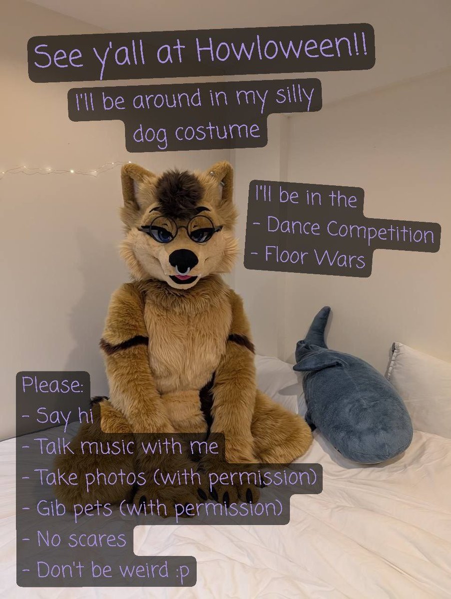 fluffypuppyrex's tweet image. Ima be at  @HowloweenCanada 

Who we seein? 👀

#howloween