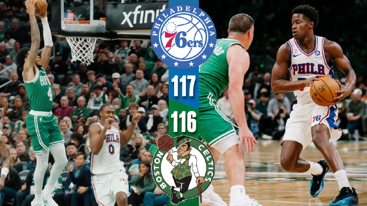 Celtics lose season opener to 76ers 