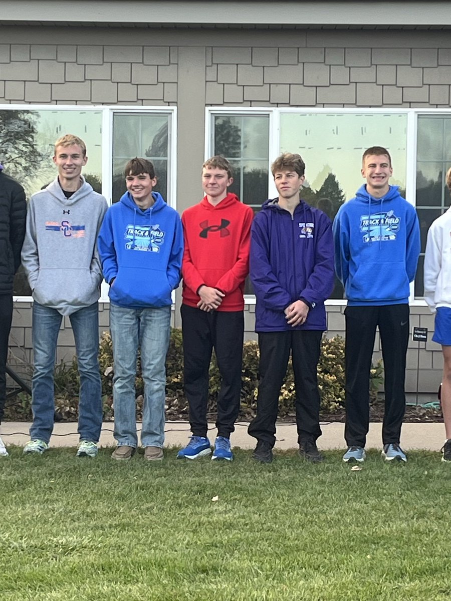 8th straight trip to state for the girls squad. Jeffrey is the first boy in 5 years to qualify. #HCXC