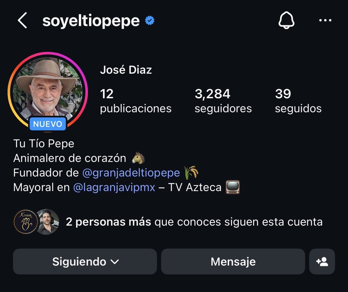 gzhallo's tweet photo. Ya siguen al #TioPepe #LaGranjaVIP https://t.co/yinjyHS19i