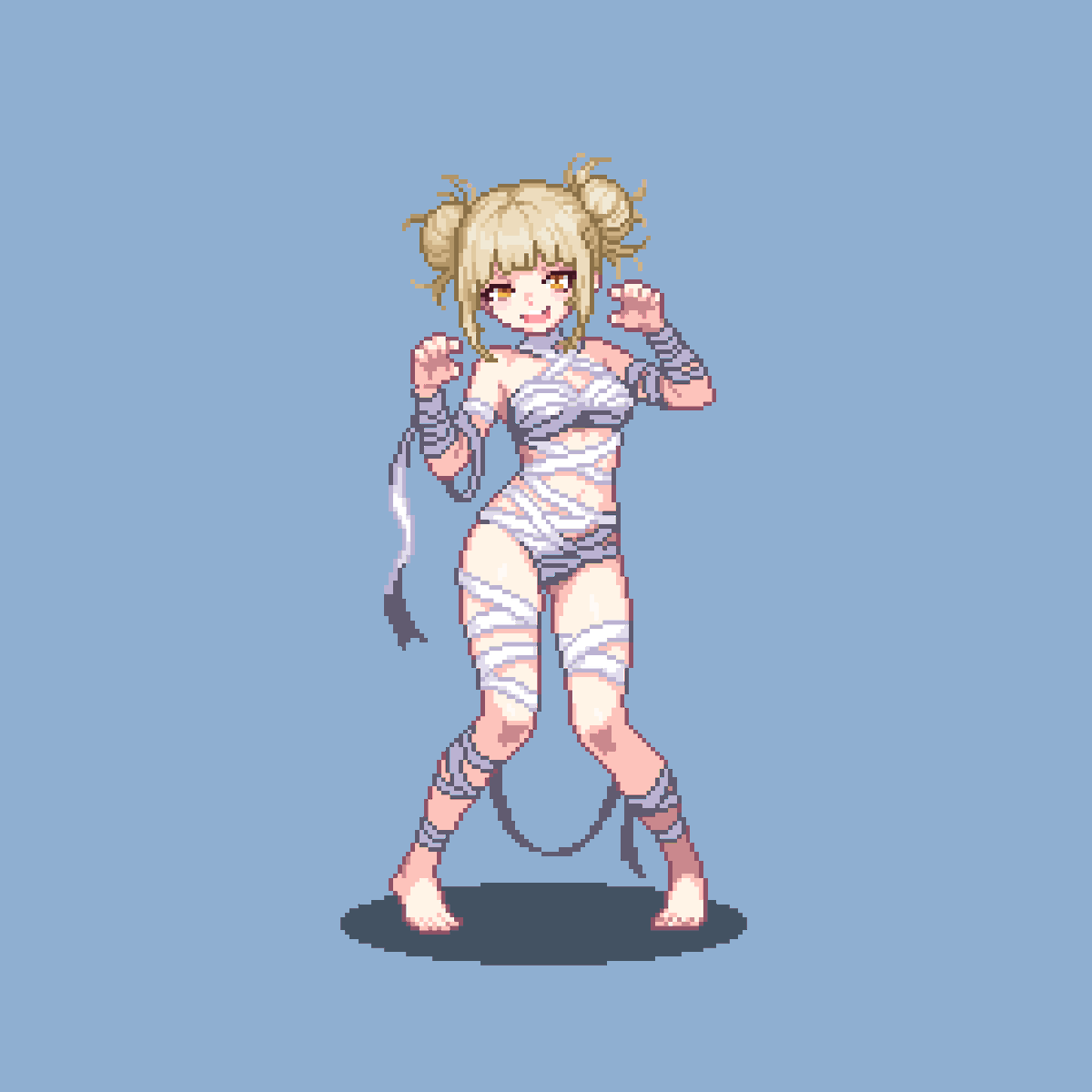 🎃Himiko Toga from「 #MyHeroAcademia」🎃

#pixelart  | #ドット絵 | #今月描いた絵を晒そう | #MHA | #BKDK | #Toga | #Himiko