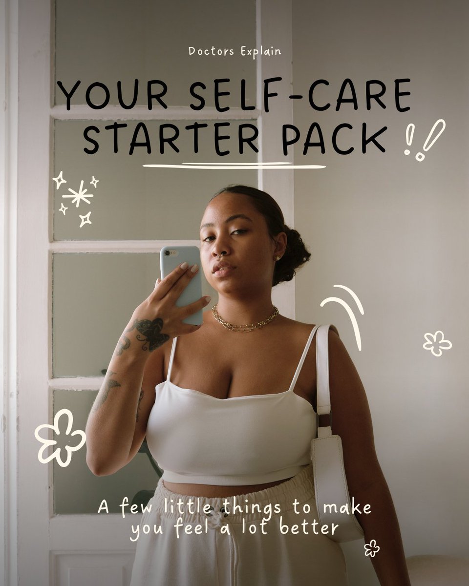 DocsExplainFM's tweet image. 1️⃣ Sleep well 😴
2️⃣ Move daily 🚶‍♀️
3️⃣ Eat mindfully 🍎
4️⃣ Journal your thoughts ✍️
5️⃣ Set boundaries 🚫
6️⃣ Breathe deeply 🌬️

🌍 Get help: doctorsexplain.net

#MentalHealthMatters #SelfCare #SelfLove #Mindfulness #Wellbeing #HealthTips #EmotionalHealth