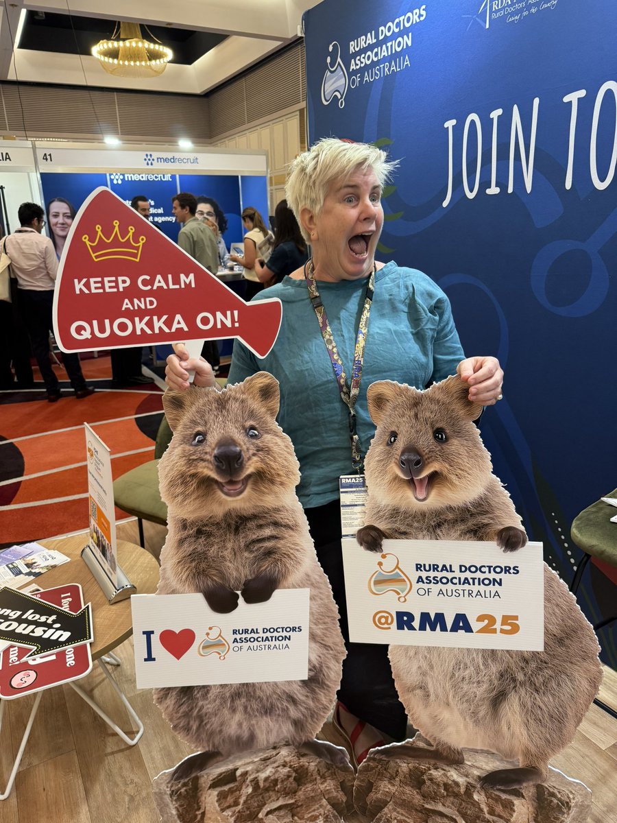 Quocking on at #RMA25 <a href="/RuralDoctorsAus/">RDAA</a>
