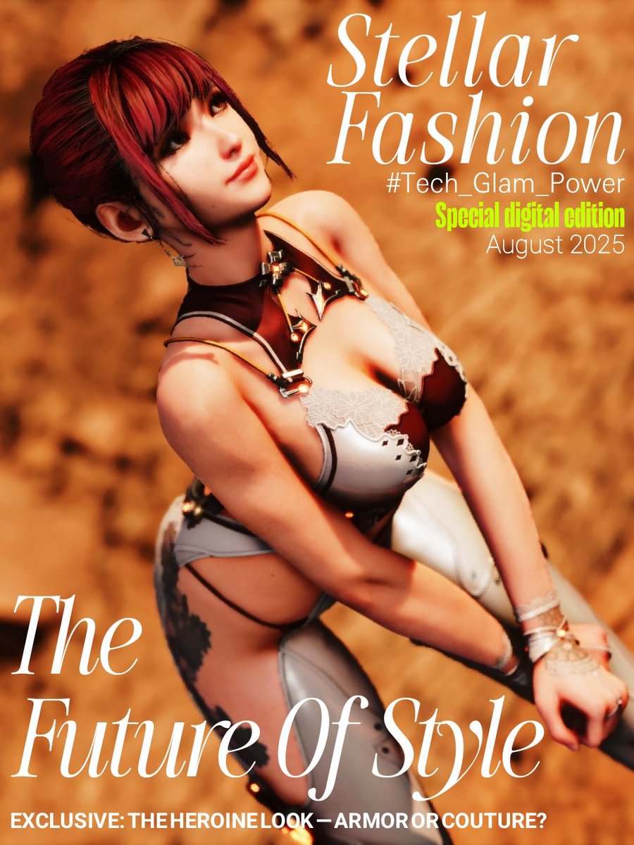 Demon_lightning's tweet photo. Stellar blade magazine
#StellarBlade
#VirtualPhotography
#PhotoMode https://t.co/owdtuGi2AE