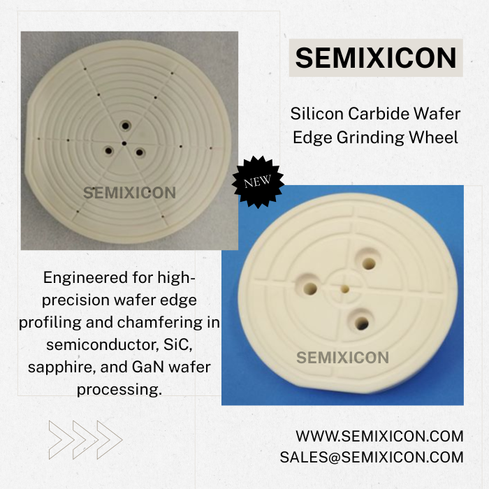 AdrianZhang568's tweet photo. SEMIXICON Silicon Carbide Wafer Edge Grinding Wheel for wafer edge profiling and chamfering in semiconductor, SiC, sapphire, and GaN wafer processing #SiliconCarbide #WaferGrinding #WaferEdgeGrinding #SiCWafer  #CMP #WaferProcessing #SiCDevices #EdgeProfiling #SemiconductorTools https://t.co/NjkYRHqMBO