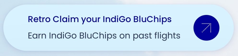 CardWorld_Me's tweet photo. ✈️ Flew IndiGo but forgot 🫣 to add your BluChip ID?
No worries🥱 you can still earn points! 💎
🕒 Claim BluChips for flights taken in the last 90 days.
👉Just enter your PNR & get rewarded.💸
🔗 https://t.co/6HyIX84kIJ
#IndiGo #BluChip #TravelRewards #RetroClaim #ccgeek #ccgeeks