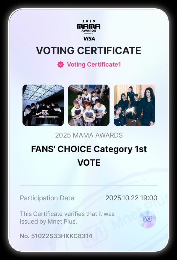 I vote for #NCTWISH on #2025MAMAVOTE
