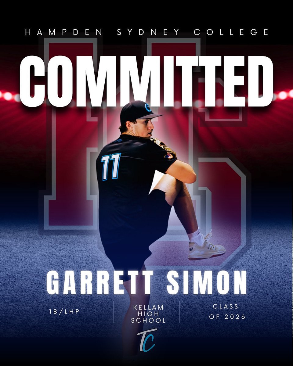 Congratulations to <a href="/GarrettSimon26/">Garrett Simon</a> on his commitment to Hampden-Sydney College!!! 💥

#CSCtoCollege #TeamCoastal #Committed #TC2026s