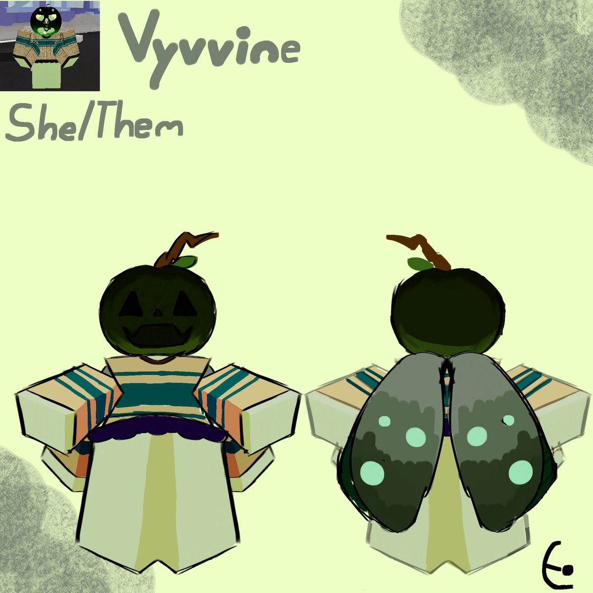 chronol_gy's tweet image. NEW OC PLEASE look here!! yeah yeah she’s a bug that’s evil and walks old ladies across the street yeah 👍 #robloxart #roblox #robloxoc #bug