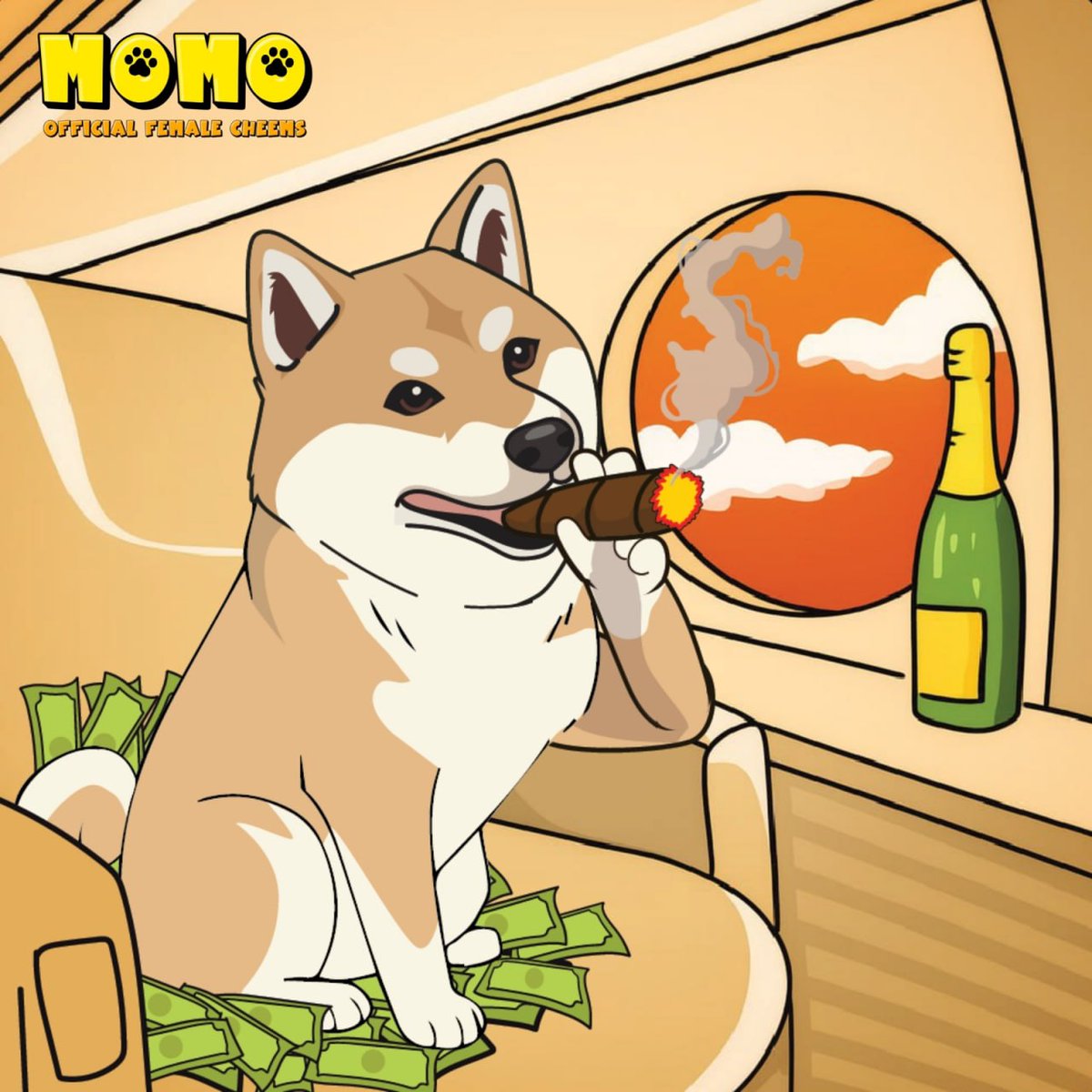 When you realize $MOMO is 95% Cheems and 100% bullish:
“such coin, very legacy, much moon.” 🌕🐕
#MOMO #BSC #CheemsForever
