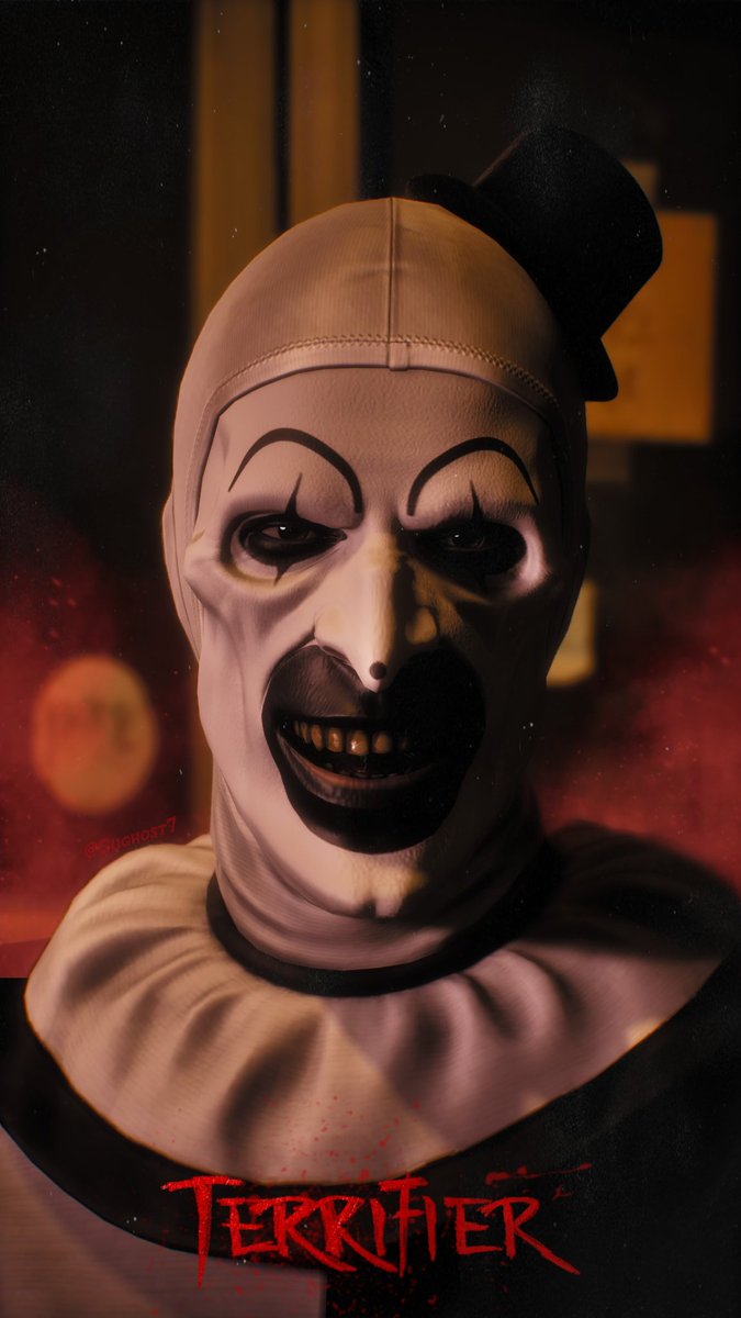 Gughost77's tweet image. ART THE CLOWN 
 #Fortnite  #Fortography #Terrifier