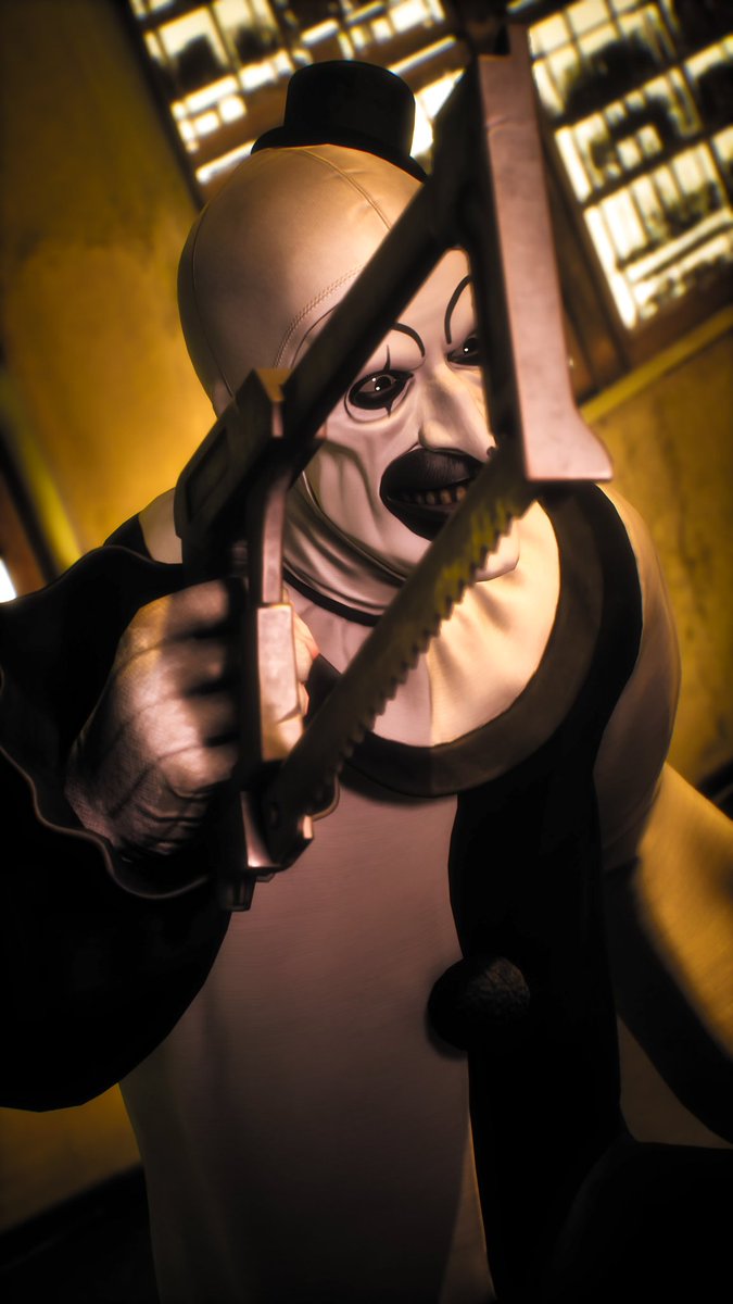 Gughost77's tweet image. ART THE CLOWN 
 #Fortnite  #Fortography #Terrifier