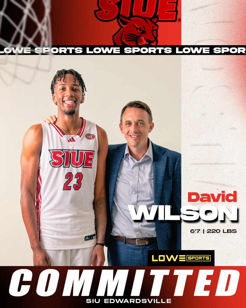 lowesportsgroup's tweet image. Congratulations are in order for our guy @Davidwilson3_ on his commitment to @SIUEMBB . 

Humble &amp;amp; Hungry... #LoweSports