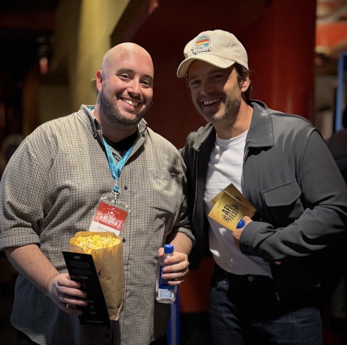 Ran into an old friend while walking into #Springsteen tonight at #AFIFest