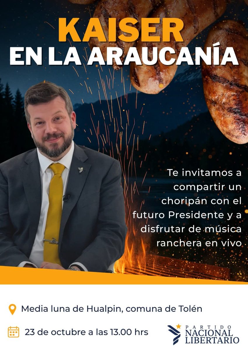 Kaylenelmejor's tweet photo. EN LA RUTA 4K🔥 @ruta.4k
El camino a La Moneda se inicia aquí. 🇨🇱

Juntos recorreremos todo Chile para cocrear el Chile que queremos. 💪

#Ruta4k #Kaiserpresidente #Kaisermania #4k
Grupo De Whatsapp  Johannes Káiser Presidente 🇨🇱 https://t.co/slqfFzfLUt https://t.co/VZXl6QUACe