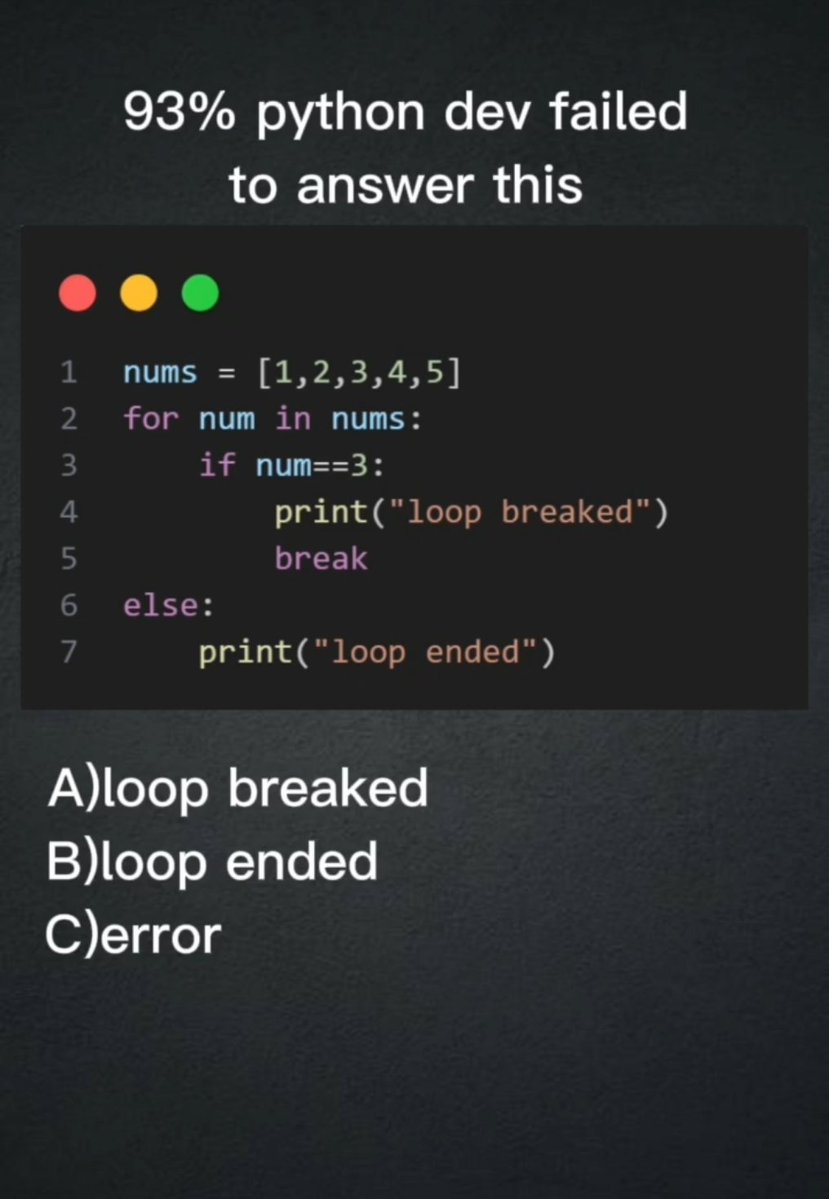 Python_Dv's tweet image. Comment your answers below! 👇