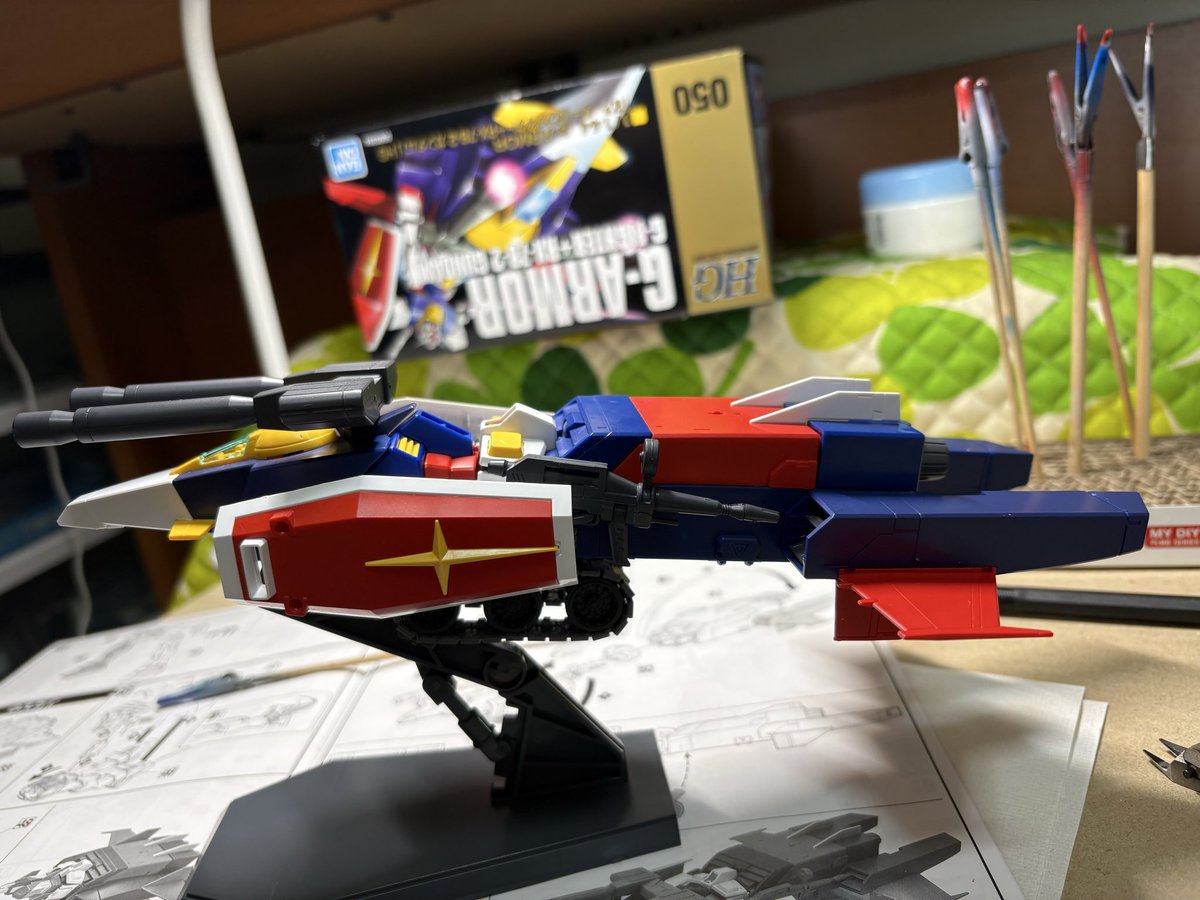 sonodashika's tweet photo. ガンプラ世代の夢です。異論は認めます https://t.co/WseXAnOr6o