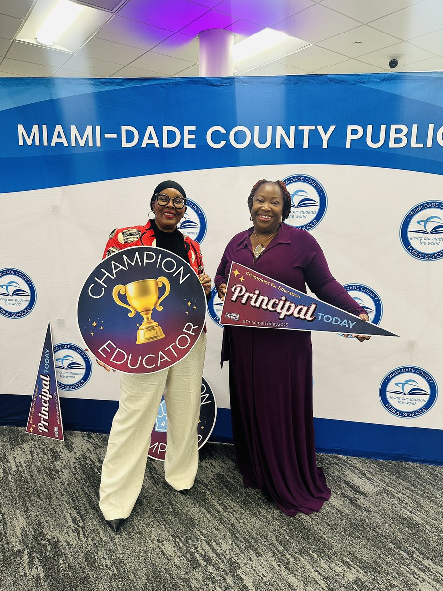 QuinteraParris's tweet image. Partnership are so important! We are grateful to kick-off Principal Today with one of  @charlesdrewk8 dynamic partners, Belafonte Tacolcy Center’s CEO Shanda Pagan. Her dedication and commitment to the betterment of all children is commendable. #YourBestChoiceMDCPS