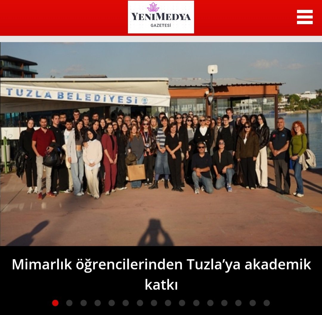 yenimedyagazete's tweet image. Mimarlık öğrencilerinin projesi Tuzla’da saha çalışmalarıyla başladı
⤵️
mobil.yenimedyagazetesi.com/haber/mimarlik…

#SonDakika #Tuzla #mimar #proje   @Msgsu3 @msgsuniversite