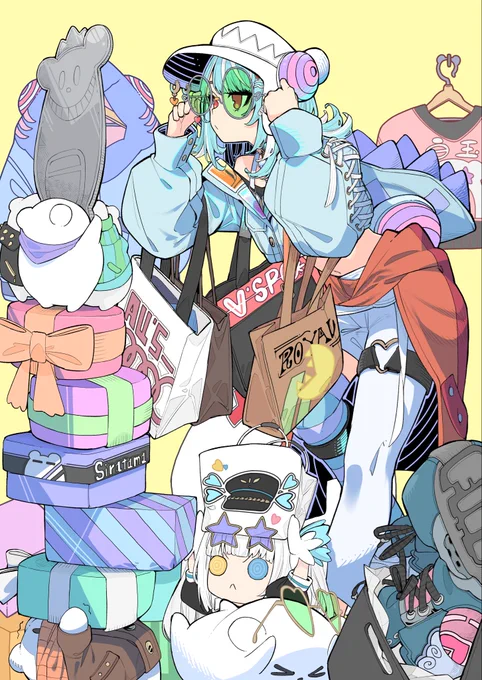 #自己紹介に無言で4作品どうぞ