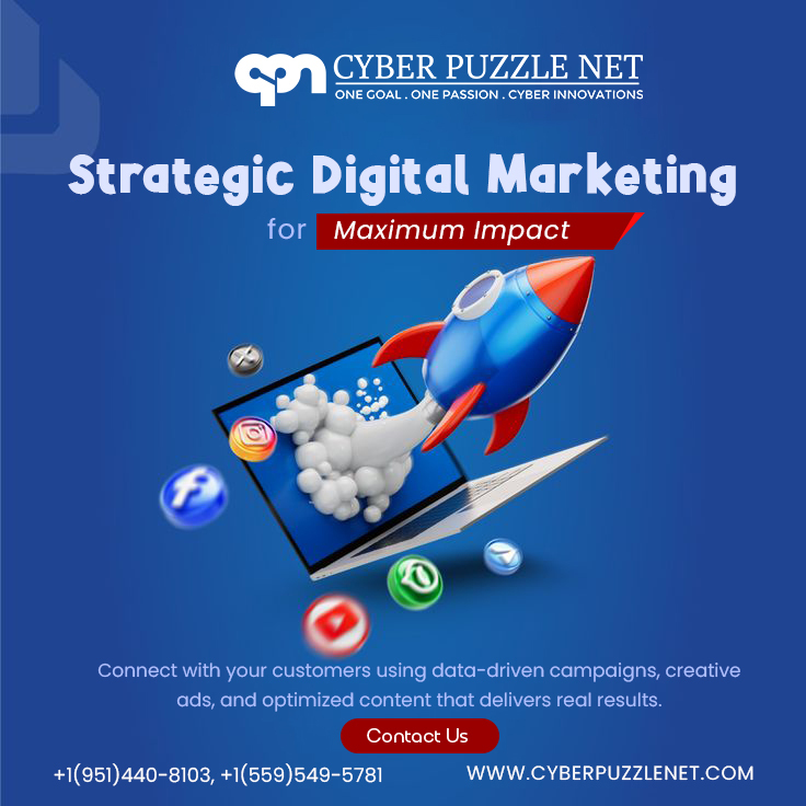 cyber_puzzle's tweet image. Strategic Digital Marketing for Maximum Impact
#CyberPuzzleNet #customsoftwaredevelopment #SoftwareDevelopment #WebDevelopment #DigitalMarketing #CyberSecurity #ITConsulting #tech #BusinessGrowth #CloudComputing #Security #InnovationInAction #AppDevelopment #Branding #Coding