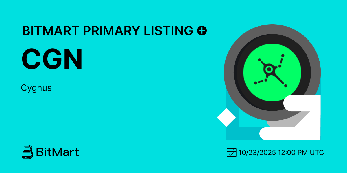 BitMartExchange's tweet image. #BitMart announces the primary listing of Cygnus (CGN) @CygnusFi 🔥

Cygnus is the industry’s first Instagram App Layer, merging on-chain and off-chain assets to power the creator economy. Built with Cygnus LVS, onboarding the next billion users onto Web3.

💰Trading pair:…