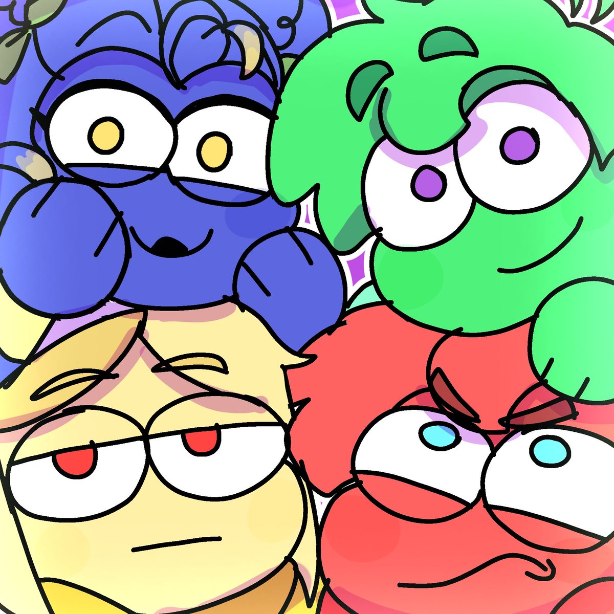 Draw_kall_ofc's tweet image. Fiz esse desenho aleatório 
@Torajo_yt
