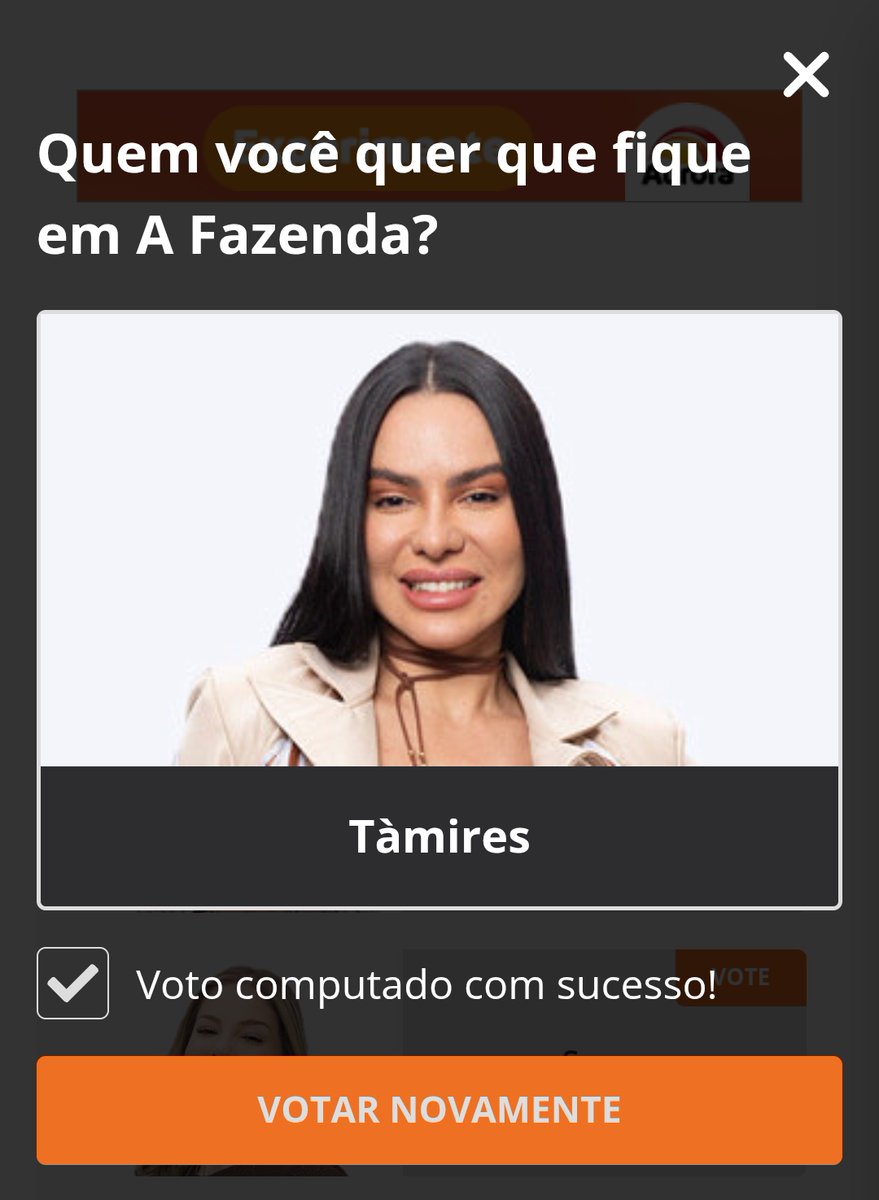 TeanmReality's tweet image. Vamos galera fica Nizam e fica Tamires .
#ForaSaory
#AFazenda