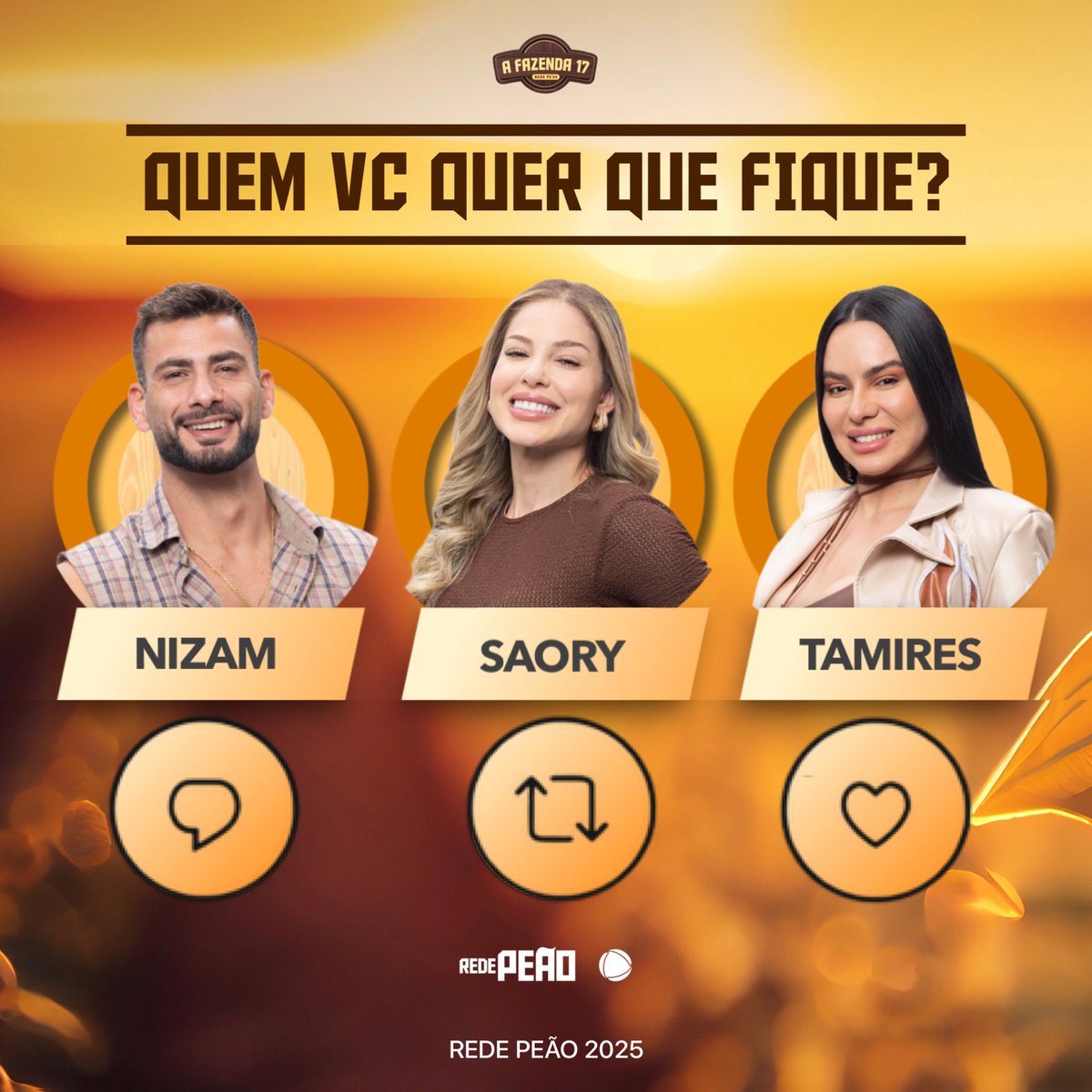 redepeao's tweet photo. #EliminaçãoAFazenda #AFazenda #ProvaDoFazendeiro https://t.co/Uf2LvbjueM