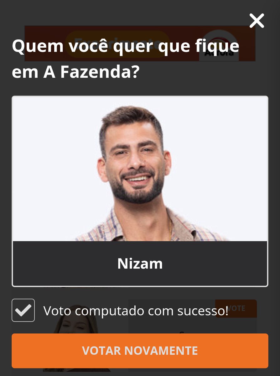 TeanmReality's tweet image. Vamos galera fica Nizam e fica Tamires .
#ForaSaory
#AFazenda