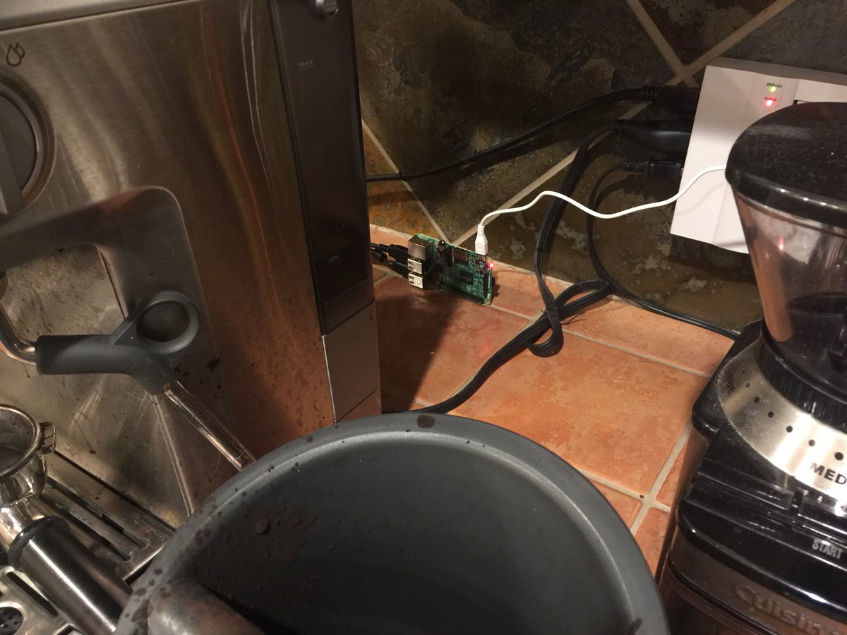 ltgiv's tweet image. PSA: you can run work for MNCs in your kitchen with the lads off of a $30 microcontroller tucked behind your espresso machine.