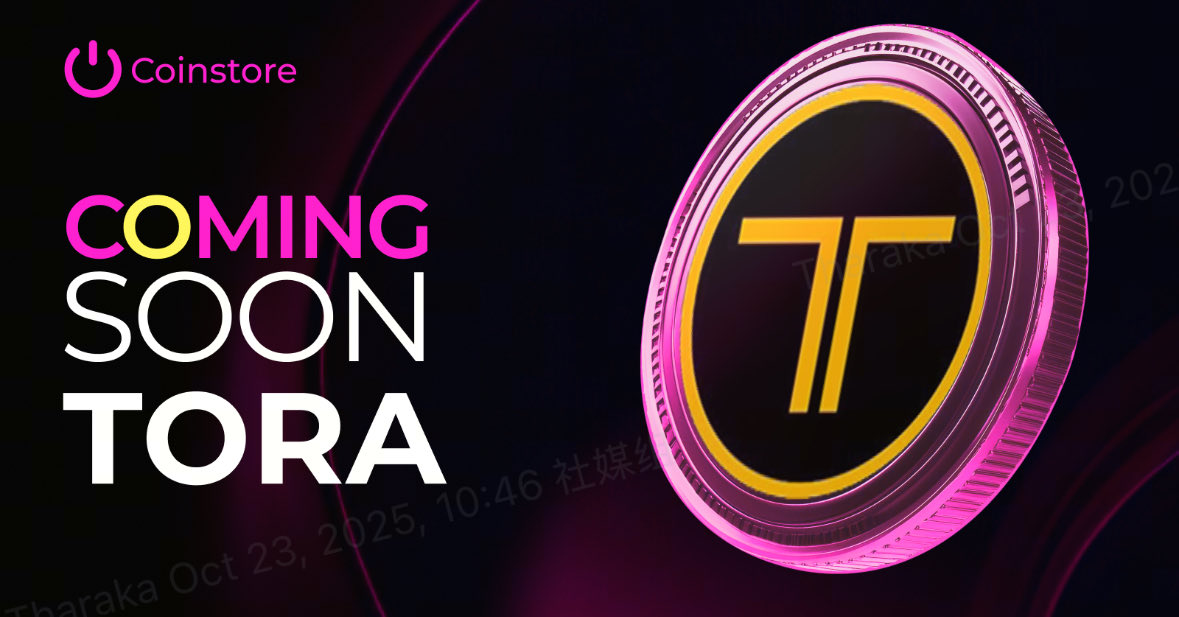 🚀 New Listing Alert! 🚀
@TensoraL2 on Coinstore!
 
💠Trading Starts Soon!
 
Watch this space for more

Official Community: discord.com/invite/tensora