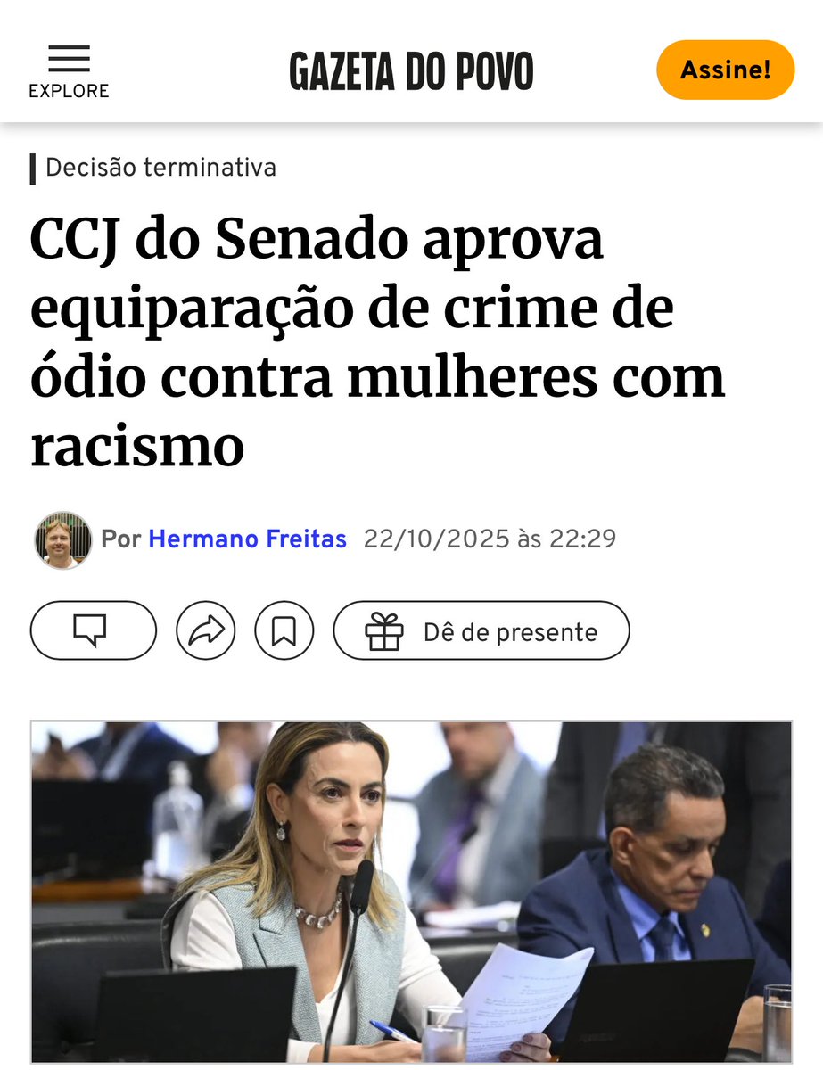 RennoGuil's tweet image. Pouco a pouco opiniões vão ganhando status de crime. 
Crime não pode ser banalizado... e não serve para evitar aquilo que NÃO É DESEJÁVEL. Crime serve para punir o que é ERRADO, aquilo que interfere na PROPRIEDADE de outro. 
A opinião de outro sobre você não pertence a você.…