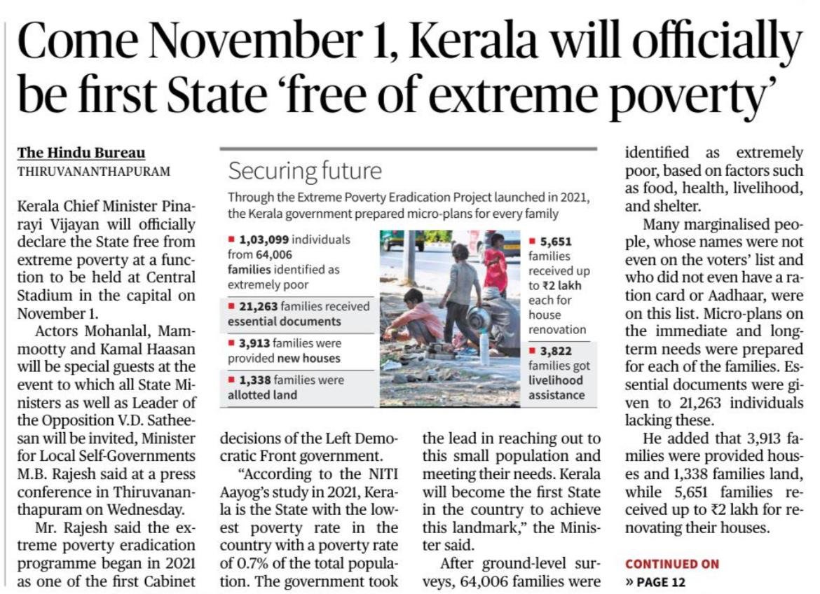 SushantSin's tweet image. Well done, Kerala.
