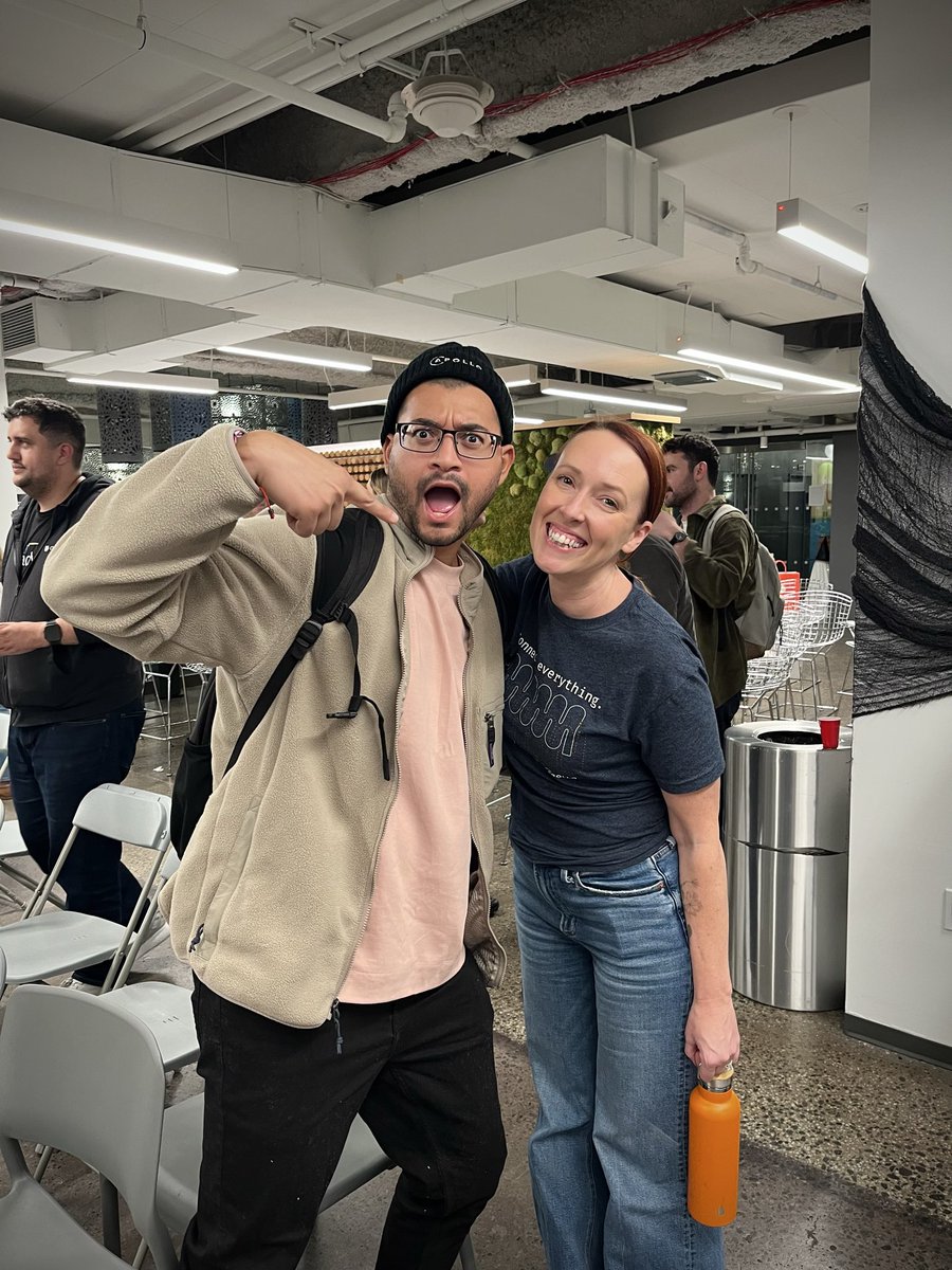 fullstackizzy's tweet image. The MCP Demo Night: Dev Tools at the Edge of AI at @MongoDB HQ was absolutely amazing!
A huge thank you to all the brilliant speakers—Betsy Button, CJ Quines, Paul Jaffre, Vijay Ramamurthy, @hey_amandam , Tom Johnson, and Vedran Jukic—for the fantastic demos and insights.
A…