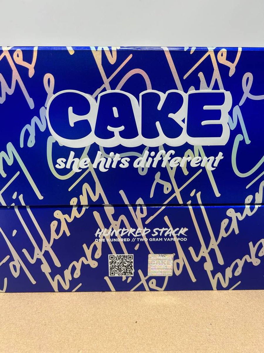CookiesSmacker1's tweet image. Cake 2G disposable (authentic):