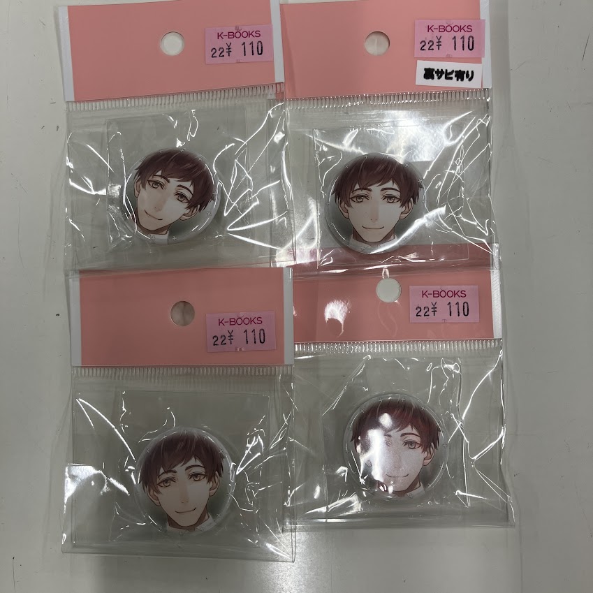 カラマリCollar×Malice コラボカフェ コースター 缶バッジ 冴木弓弦 カラマリCollar×Malice コラボカフェ コースター 缶バッジ 冴木